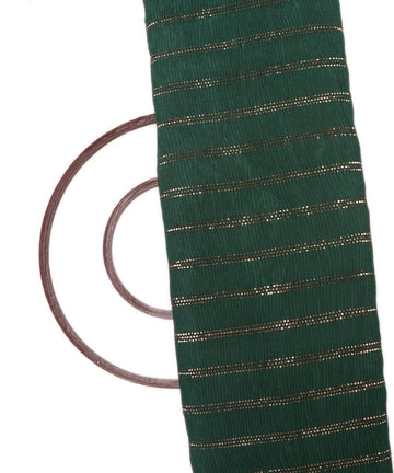 Buy Pleated Chinon Silk Fabric At Fabric Dekho